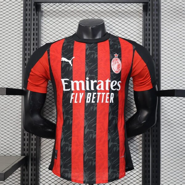 2025/26 AC Milan Home Jersey Authentic Kit Adult