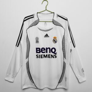 Retro 2006/07 Real Madrid Home Jersey