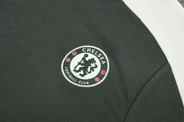 2025/26 Chelsea Dark Green Training Kit Short Sleeve - Image 5