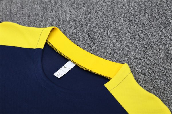 2025/26 Atletico Sapphire Blue Training Kit Short Sleeve - Image 3