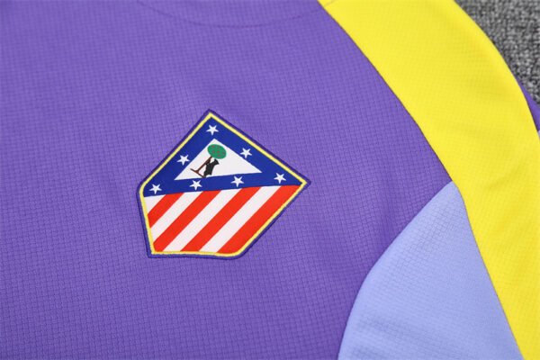 2025/26 Atletico Purple Training Kit Short Sleeve - Image 5