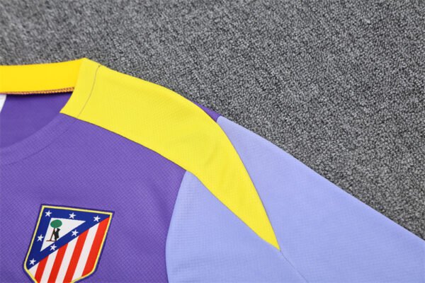 2025/26 Atletico Purple Training Kit Short Sleeve - Image 6