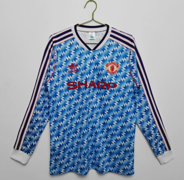 Retro 1990/92 Man United Away Jersey Adult