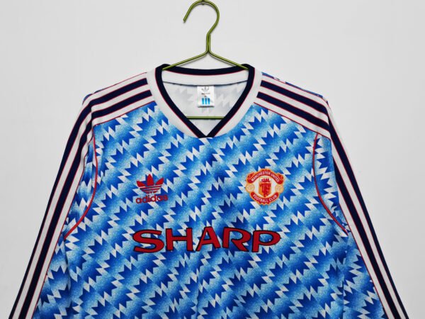 Retro 1990/92 Man United Away Jersey Adult - Image 3