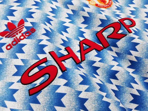 Retro 1990/92 Man United Away Jersey Adult - Image 7