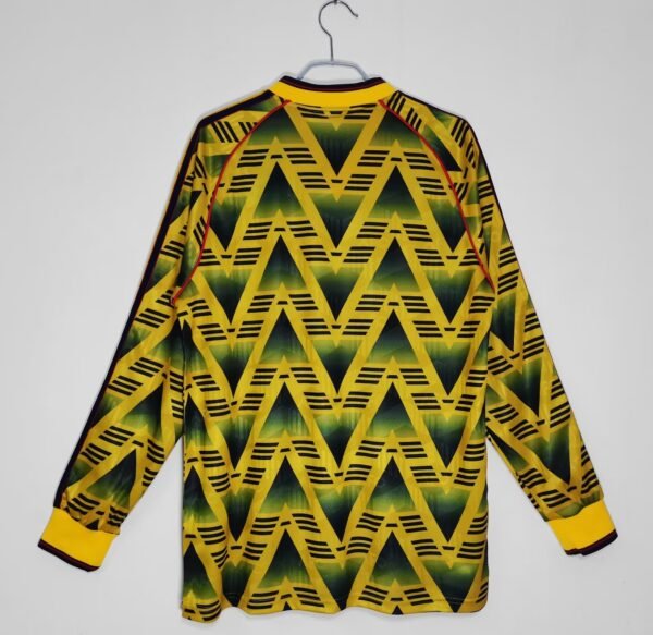 Retro 1991/92 Arsenal Away Jersey Long Sleeve - Image 2
