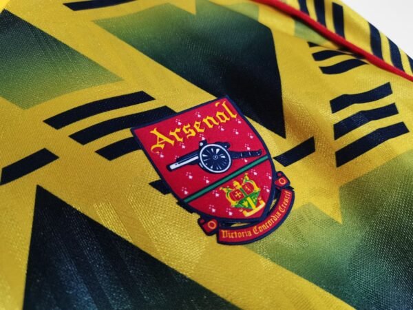 Retro 1991/92 Arsenal Away Jersey Long Sleeve - Image 5