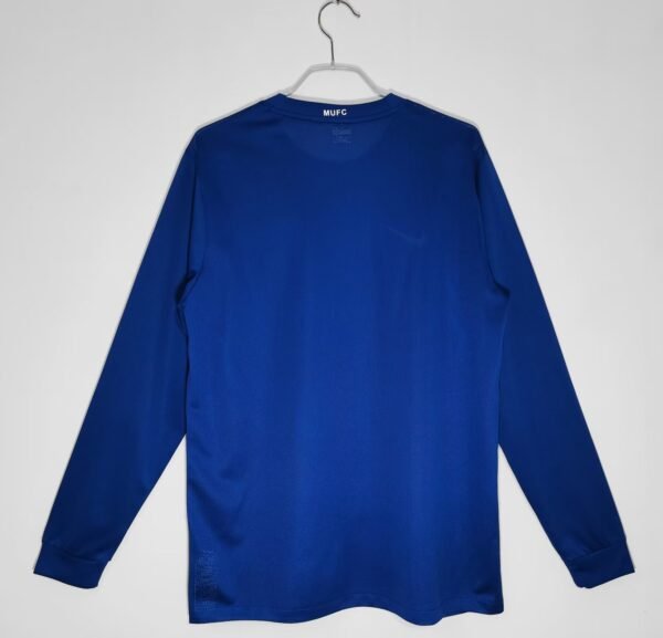 Retro 2008/09 Man United Second Kit Long Sleeve - Image 2
