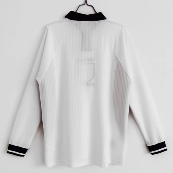 Retro 1998 England Home Kit Long Sleeve - Image 2