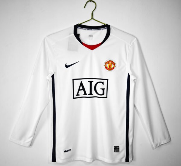 Retro 2008/09 Man United Away Jersey Long Sleeve