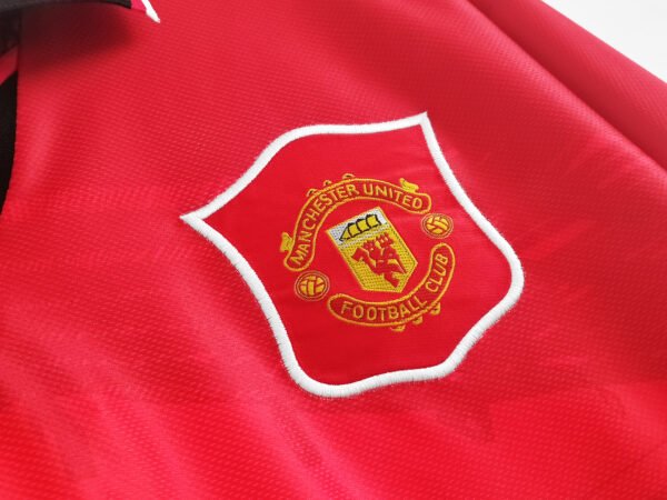 Retro 1994/96 Man United Home Kit Long Sleeve - Image 7