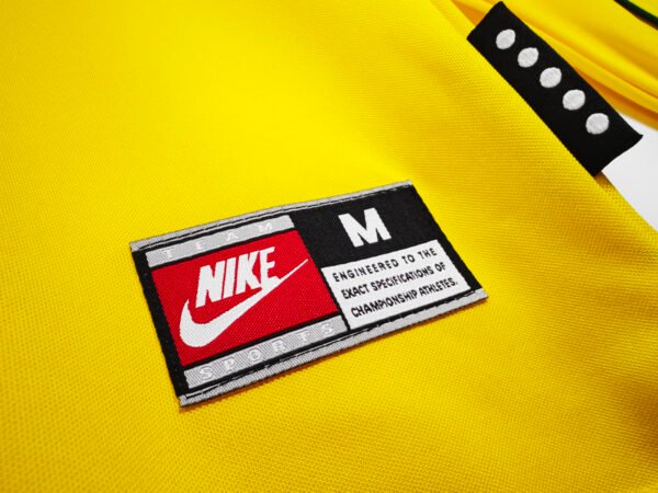 Retro 1998 Brazil Home Jersey Long Sleeve - Image 6