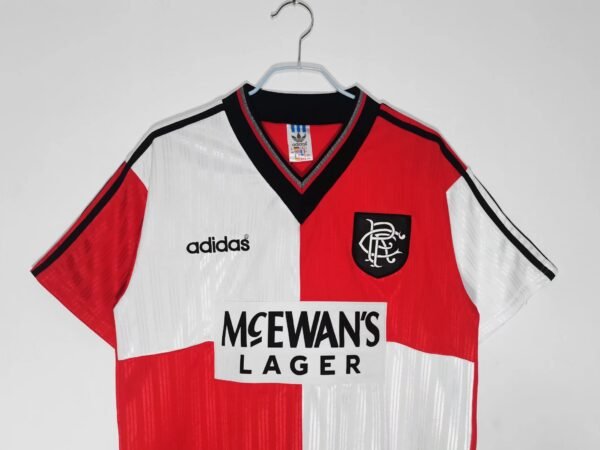 Retro 1995/96 Rangers Away Jersey Adult - Image 5
