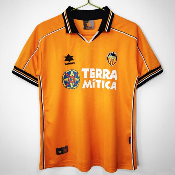 Retro 1999/00 Valencia Away Kit Adult