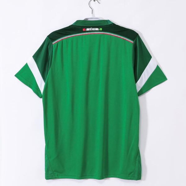 Retro 2014 Mexico Home Kit Adult Jersey - Image 2