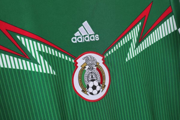 Retro 2014 Mexico Home Kit Adult Jersey - Image 5