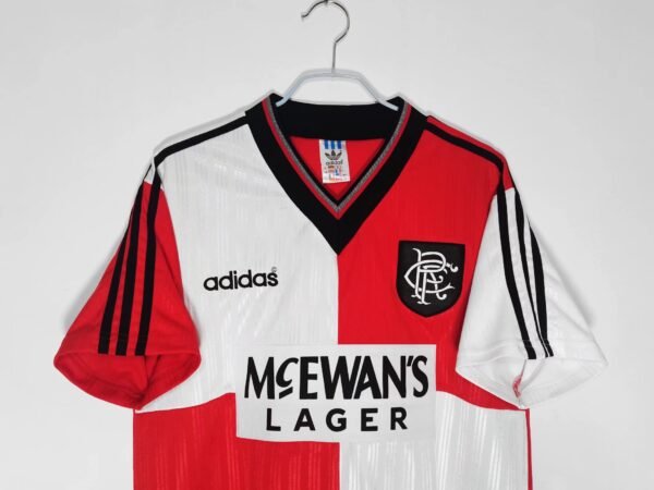 Retro 1995/96 Rangers Away Jersey Adult - Image 6