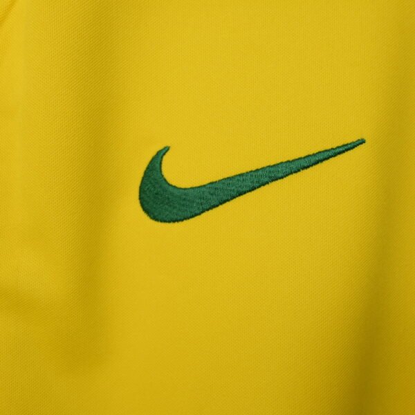 Retro 2002 Brazil Home Jersey RONALDO #9 - Image 4