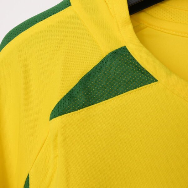 Retro 2002 Brazil Home Jersey RONALDO #9 - Image 8