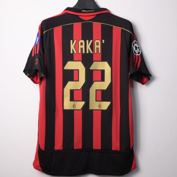 Retro 2006/07 AC Milan Home Jersey KAKA' 22 UCL