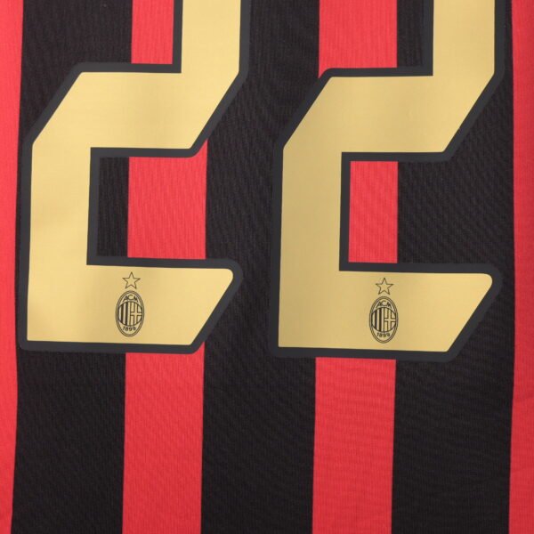 Retro 2006/07 AC Milan Home Jersey KAKA' 22 UCL - Image 3