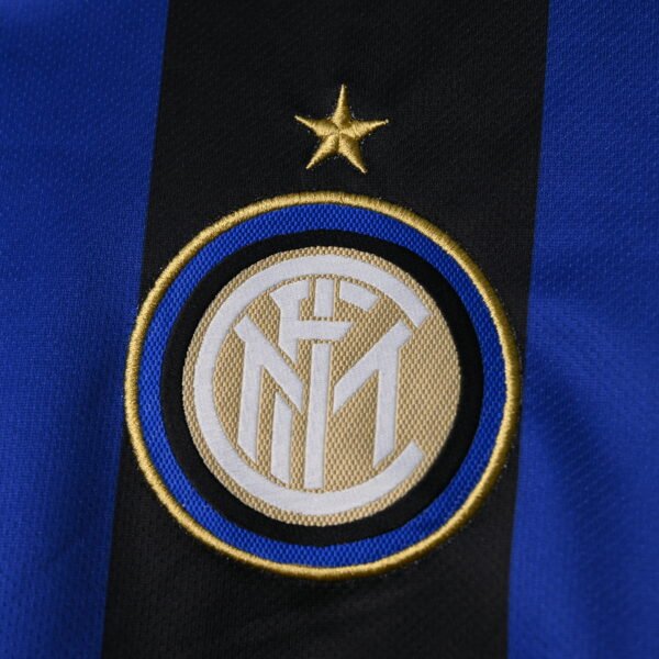 Retro 2008/09 Inter Home Jersey Man ADRIANO #10 - Image 4