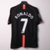 Retro 2007/08 Man United Away Jersey RONALDO #7