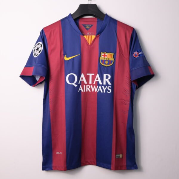 Retro 2014/15 Barcelona Home Jersey NEYMAR JR #11 UCL - Image 2