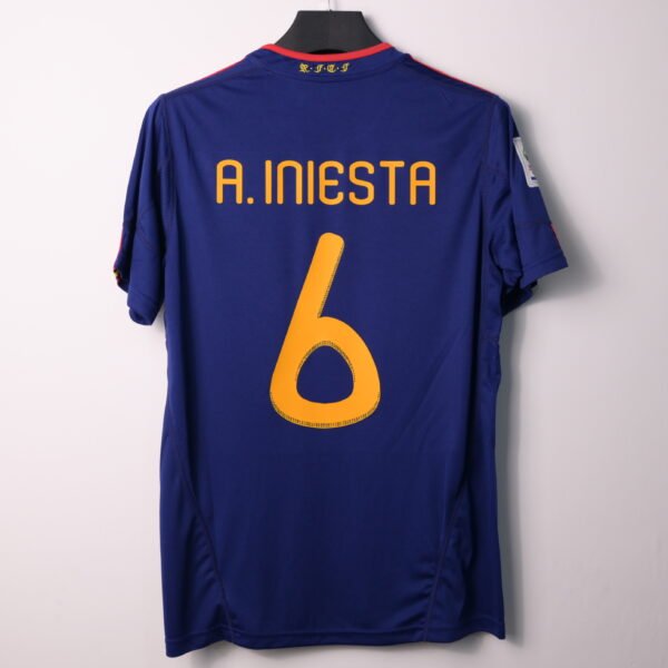 Retro 2010 Spain Away Jersey A.INIESTA #6