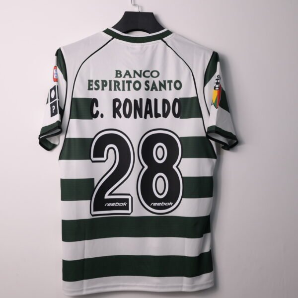 Retro 2001/03 Sporting Home Jersey C.RONALDO #28