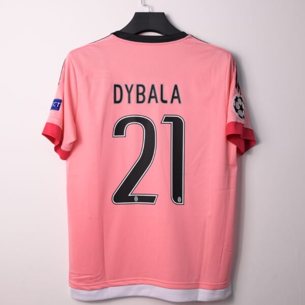 Retro 2015/16 Juventus Away Jersey DYBALA #21 UCL