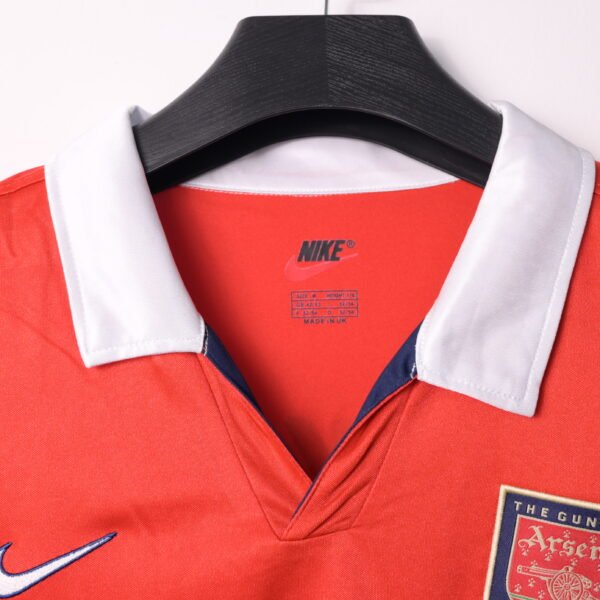 Retro 1998/99 Arsenal Home Jersey BERGKAMP #10 - Image 8