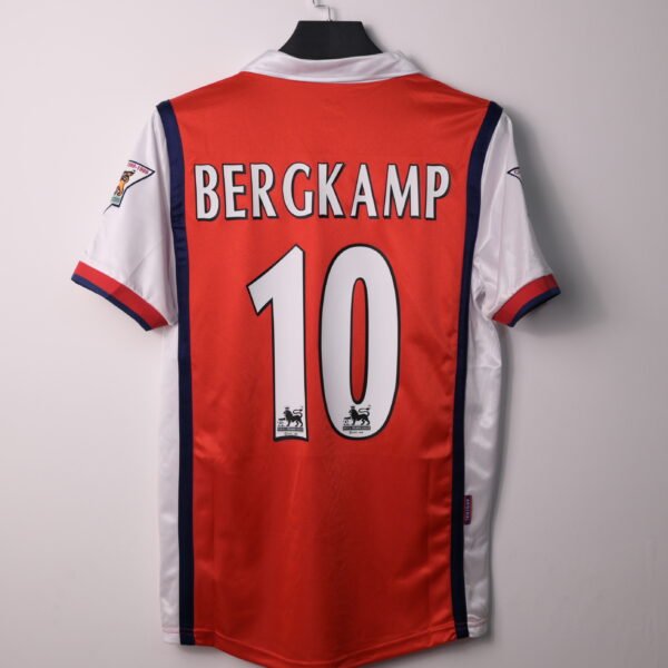Retro 1998/99 Arsenal Home Jersey BERGKAMP #10