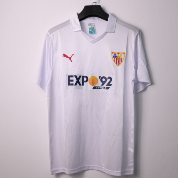 Retro 1991/92 Sevilla Home Jersey Adult