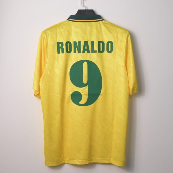 Retro 91/93 Brazil Home Jersey RONALDO 9