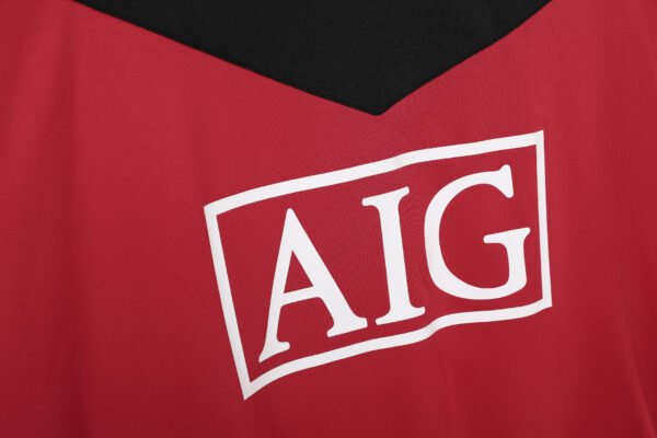 Retro 2010 Man United Home Jersey Adult - Image 6