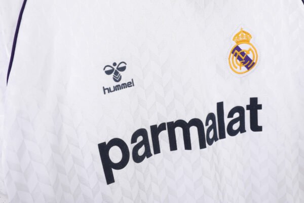 Real Madrid 1986/87 Home Jersey Retro Adult - Image 5