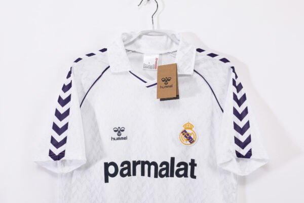 Real Madrid 1986/87 Home Jersey Retro Adult - Image 6