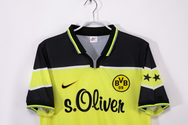 Borussia Dortmund 1997 Home Jersey Retro Kit - Image 3