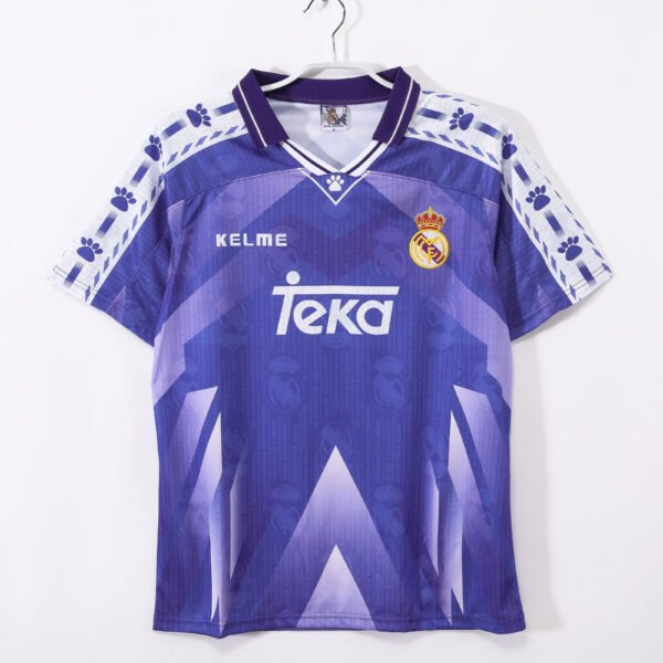 Real Madrid 1996/97 Away Jersey Retro Kit