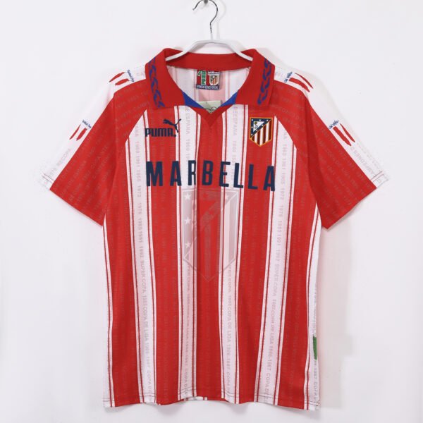 Atletico Madrid 1995/96 Home Jersey Retro Kit