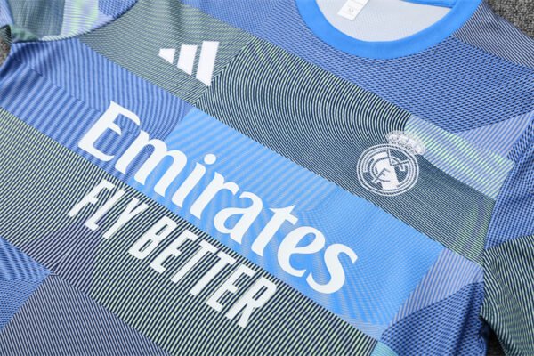 Real Madrid 2025/26 Short Sleeve Training Kit Adult - Image 4