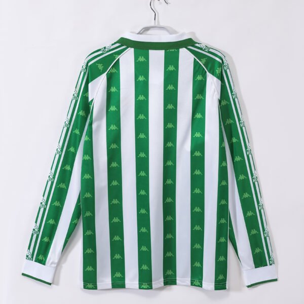 Retro 1995/97 Real Betis Home Jersey Long Sleeve - Image 2