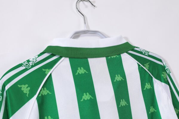 Retro 1995/97 Real Betis Home Jersey Long Sleeve - Image 7