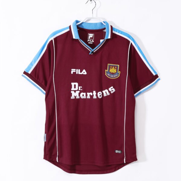 Retro 1999/01 West Ham Home Jersey Adult