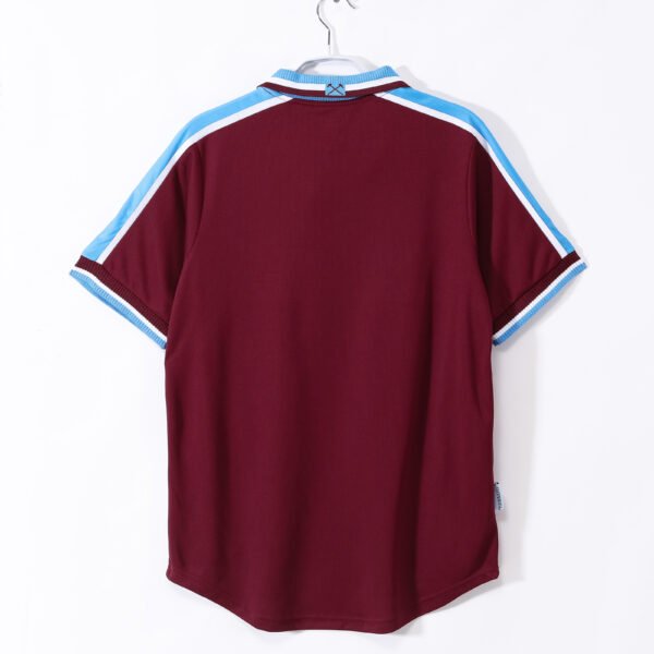 Retro 1999/01 West Ham Home Jersey Adult - Image 2