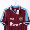 Retro 1999/01 West Ham Home Jersey Adult - Image 3