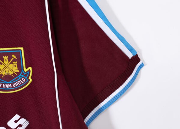 Retro 1999/01 West Ham Home Jersey Adult - Image 5