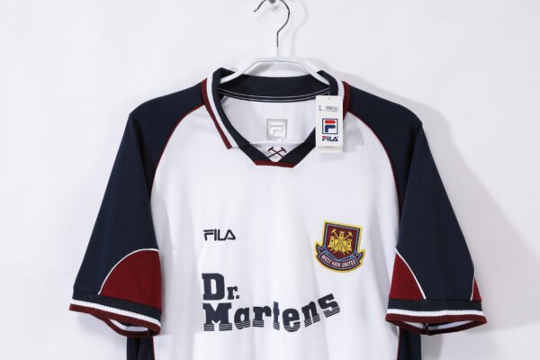 Retro 1999/01 West Ham Away Jersey Adult - Image 4