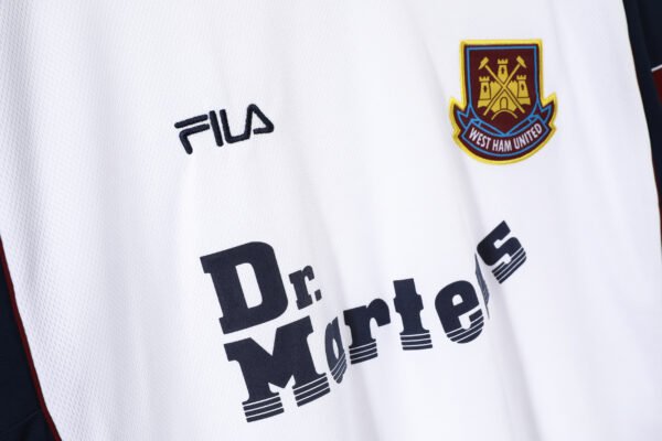 Retro 1999/01 West Ham Away Jersey Adult - Image 6